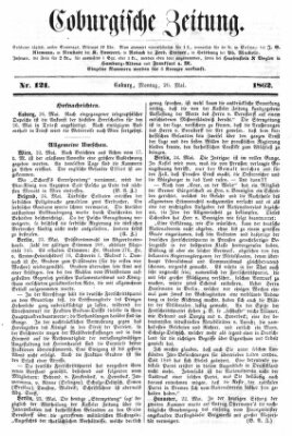 Coburger Zeitung Montag 26. Mai 1862
