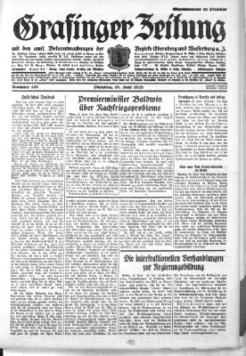 Grafinger Zeitung Dienstag 19. Juni 1928