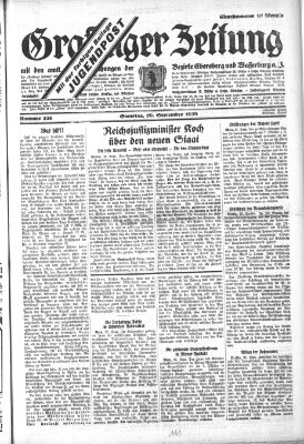 Grafinger Zeitung Samstag 29. September 1928