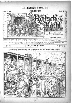 Münchener Ratsch-Kathl Samstag 31. Mai 1890