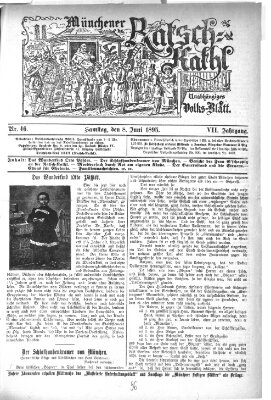 Münchener Ratsch-Kathl Samstag 8. Juni 1895