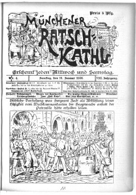 Münchener Ratsch-Kathl Samstag 11. Januar 1896