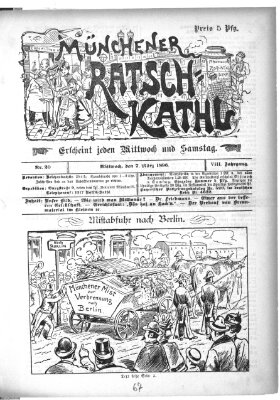 Münchener Ratsch-Kathl Samstag 7. März 1896