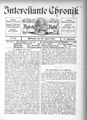 Münchener Ratsch-Kathl Mittwoch 28. April 1897