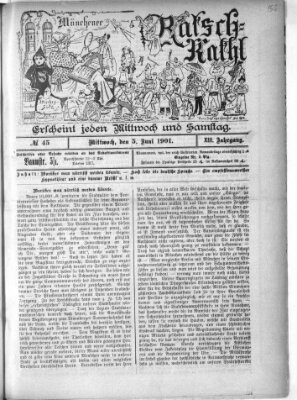 Münchener Ratsch-Kathl Mittwoch 5. Juni 1901