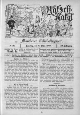 Münchener Ratsch-Kathl Samstag 9. März 1907