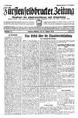 Fürstenfeldbrucker Zeitung Montag 16. Januar 1928