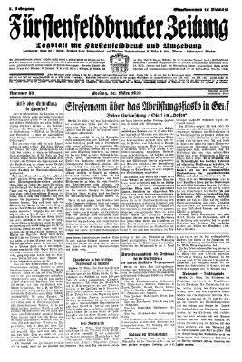 Fürstenfeldbrucker Zeitung Freitag 30. März 1928
