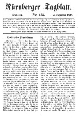 Nürnberger Tagblatt Montag 4. Dezember 1848