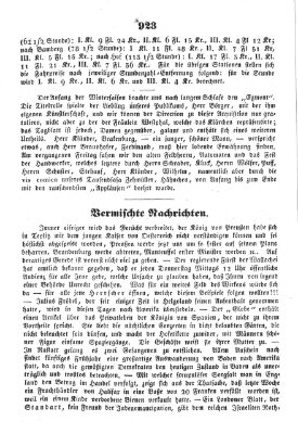 Nürnberger Tagblatt Montag 1. Oktober 1849