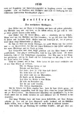 Nürnberger Tagblatt Mittwoch 26. Dezember 1849