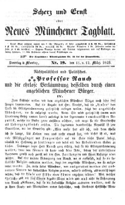 Neues Münchener Tagblatt Montag 12. März 1849