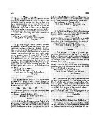 Herzogl.-Sachsen-Coburgisches Regierungs- und Intelligenzblatt (Coburger Regierungs-Blatt) Samstag 20. Februar 1830