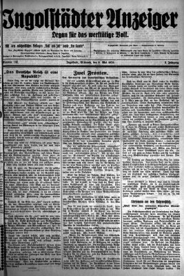 Ingolstädter Anzeiger Mittwoch 6. Mai 1925