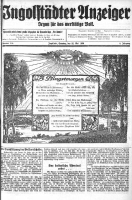 Ingolstädter Anzeiger Samstag 22. Mai 1926