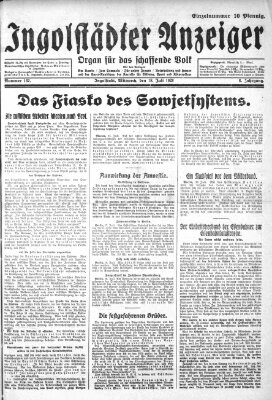 Ingolstädter Anzeiger Mittwoch 18. Juli 1928