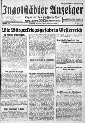 Ingolstädter Anzeiger Freitag 25. September 1925