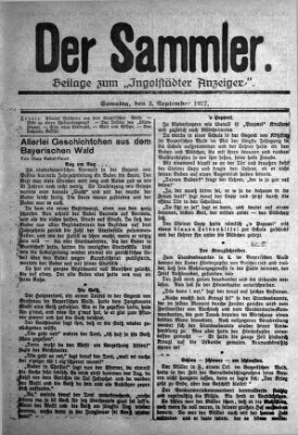 Ingolstädter Anzeiger Samstag 3. September 1927