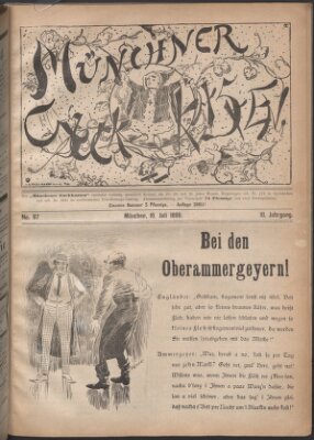 Münchner Guckkasten Donnerstag 10. Juli 1890