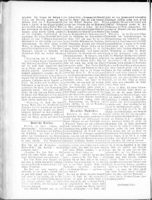 Rosenheimer Anzeiger Dienstag 29. April 1873