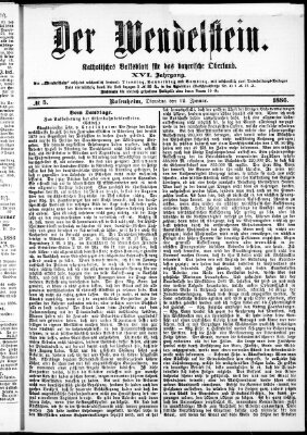 Wendelstein Dienstag 12. Januar 1886