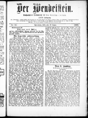 Wendelstein Freitag 29. Januar 1892