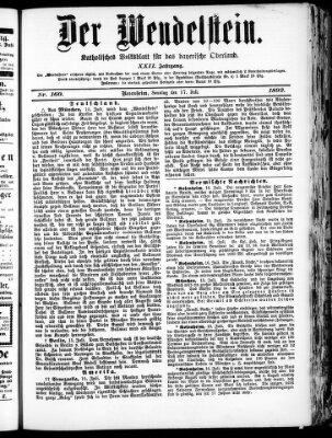 Wendelstein Sonntag 17. Juli 1892