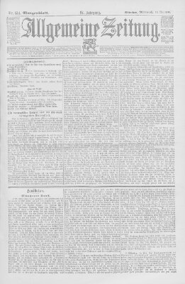 Allgemeine Zeitung Mittwoch 15. Mai 1895