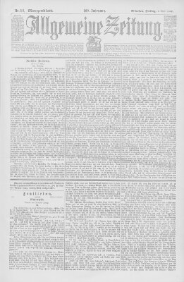 Allgemeine Zeitung Freitag 2. April 1897