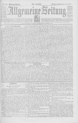 Allgemeine Zeitung Mittwoch 28. Juli 1897