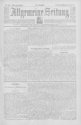 Allgemeine Zeitung Mittwoch 16. Juli 1902