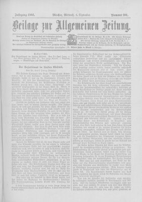 Allgemeine Zeitung Mittwoch 3. September 1902