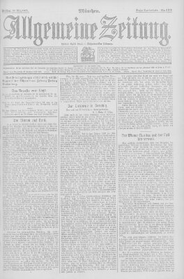 Allgemeine Zeitung Freitag 20. März 1908