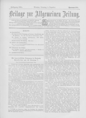 Allgemeine Zeitung Dienstag 5. Dezember 1905