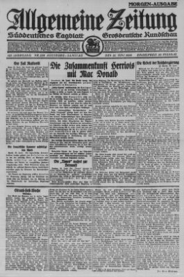 Allgemeine Zeitung Samstag 21. Juni 1924