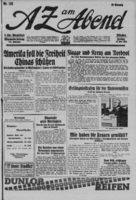 AZ am Abend (Allgemeine Zeitung) Freitag 25. Mai 1928