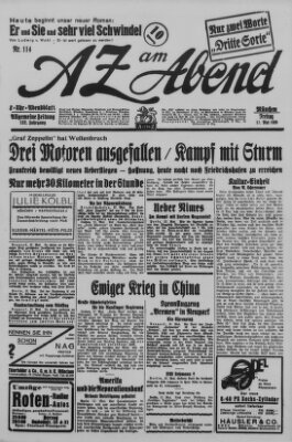 AZ am Abend (Allgemeine Zeitung) Freitag 17. Mai 1929