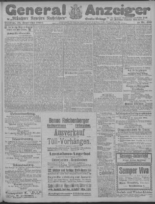 Münchner neueste Nachrichten Dienstag 18. September 1894