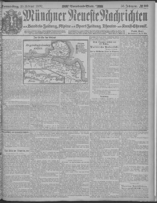 Münchner neueste Nachrichten Donnerstag 25. Februar 1897