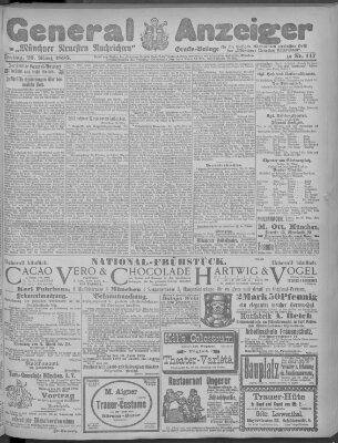Münchner neueste Nachrichten Freitag 29. März 1895