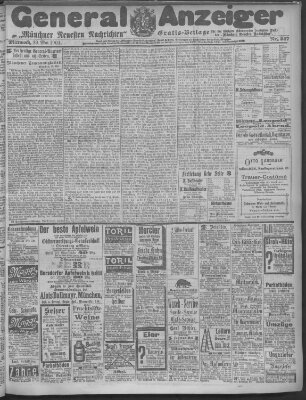 Münchner neueste Nachrichten Mittwoch 29. Mai 1901
