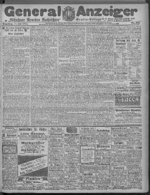 Münchner neueste Nachrichten Samstag 13. Juli 1901