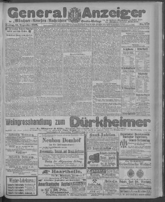 Münchner neueste Nachrichten Freitag 16. Dezember 1898
