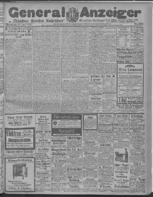 Münchner neueste Nachrichten Mittwoch 18. Juni 1902