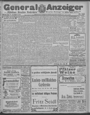Münchner neueste Nachrichten Mittwoch 23. September 1903
