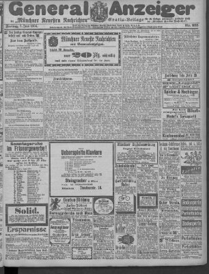 Münchner neueste Nachrichten Freitag 3. Juni 1904