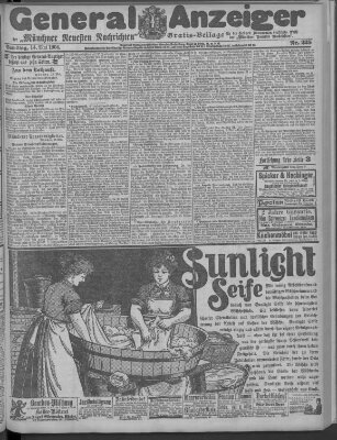 Münchner neueste Nachrichten Samstag 14. Mai 1904