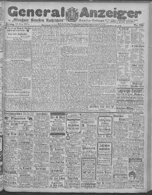 Münchner neueste Nachrichten Freitag 19. Mai 1905
