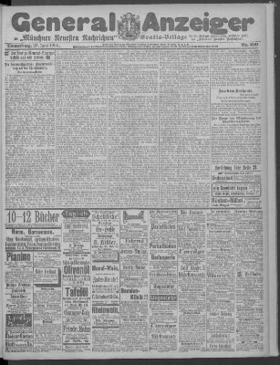 Münchner neueste Nachrichten Donnerstag 29. Juni 1905