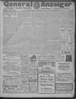 Münchner neueste Nachrichten Freitag 2. April 1897
